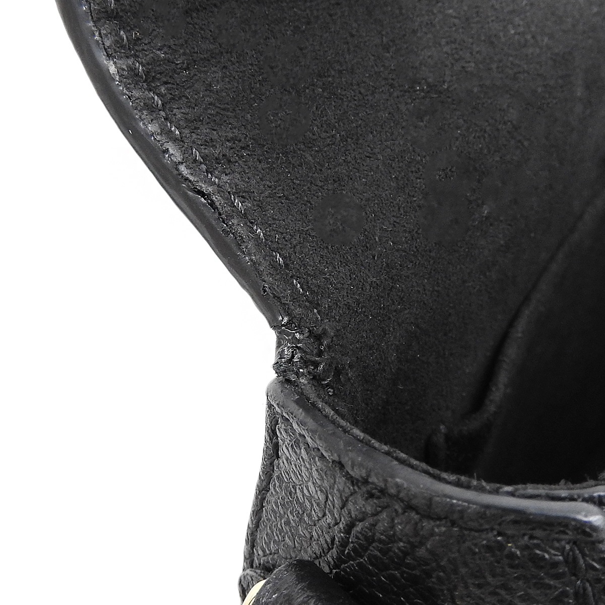 ルイヴィトン LOUIS VUITTON モノグラムアンプラント ジュノ ショルダーバッグ 斜め掛け フリンジ ブラック レディース M43143 4663