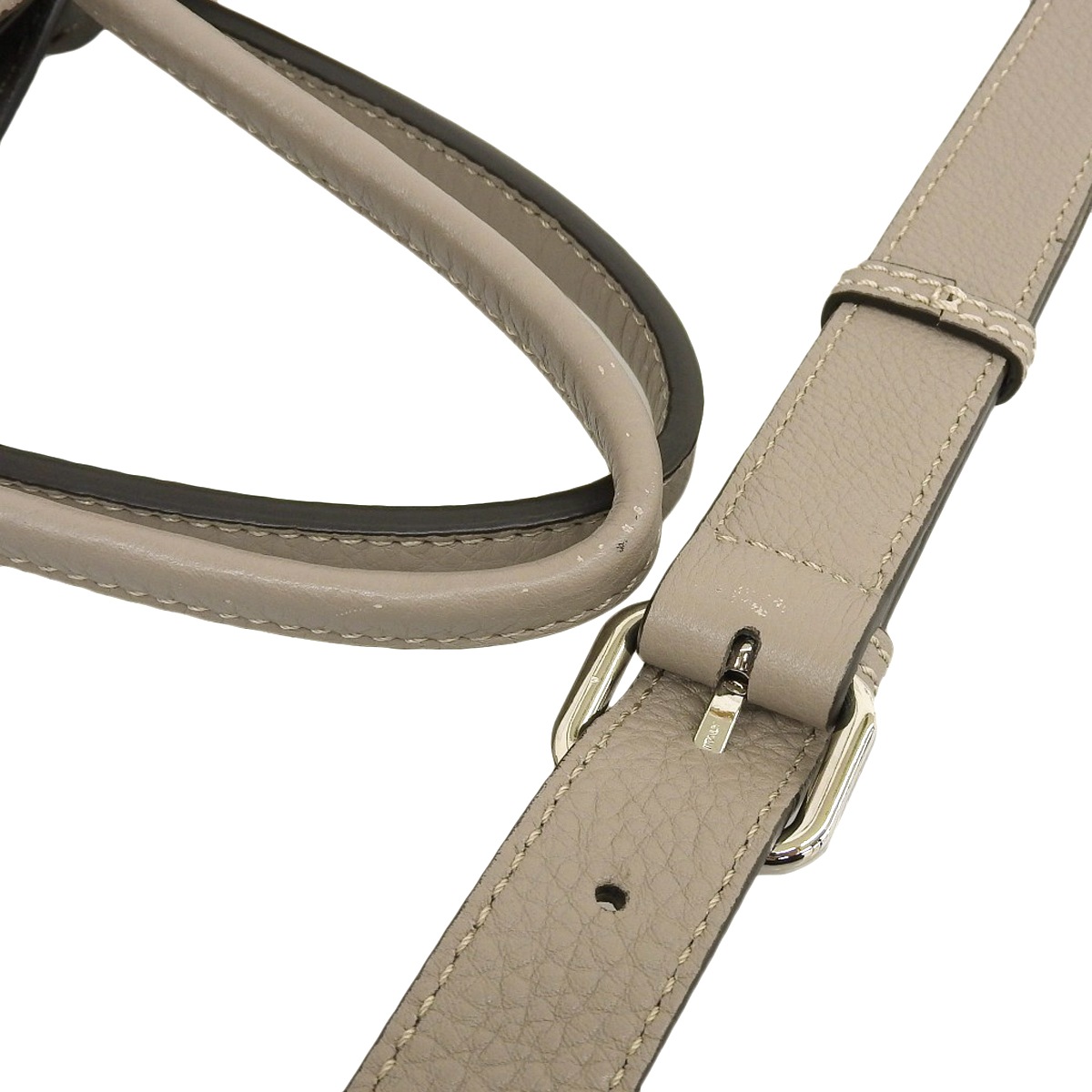 フェンディ FENDI セレリア 2WAYショルダーバッグ レザー グレージュ レディース 8BH349 4244