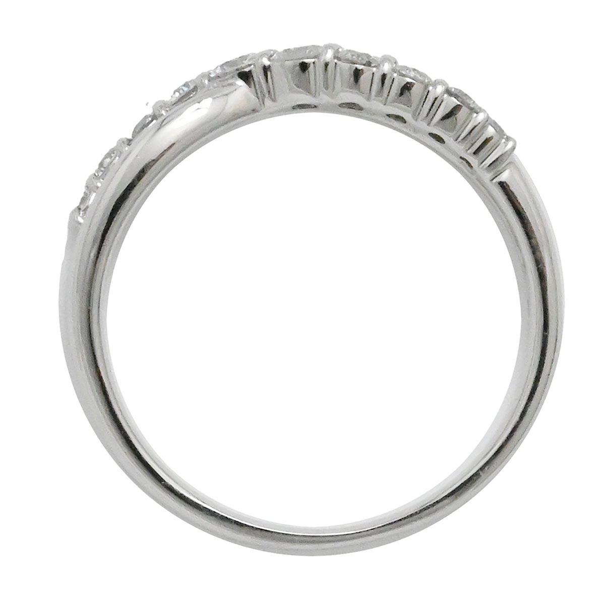 ノンブランド Pt900 プラチナ ダイヤ0.30ct リング 9号 レディース  3644