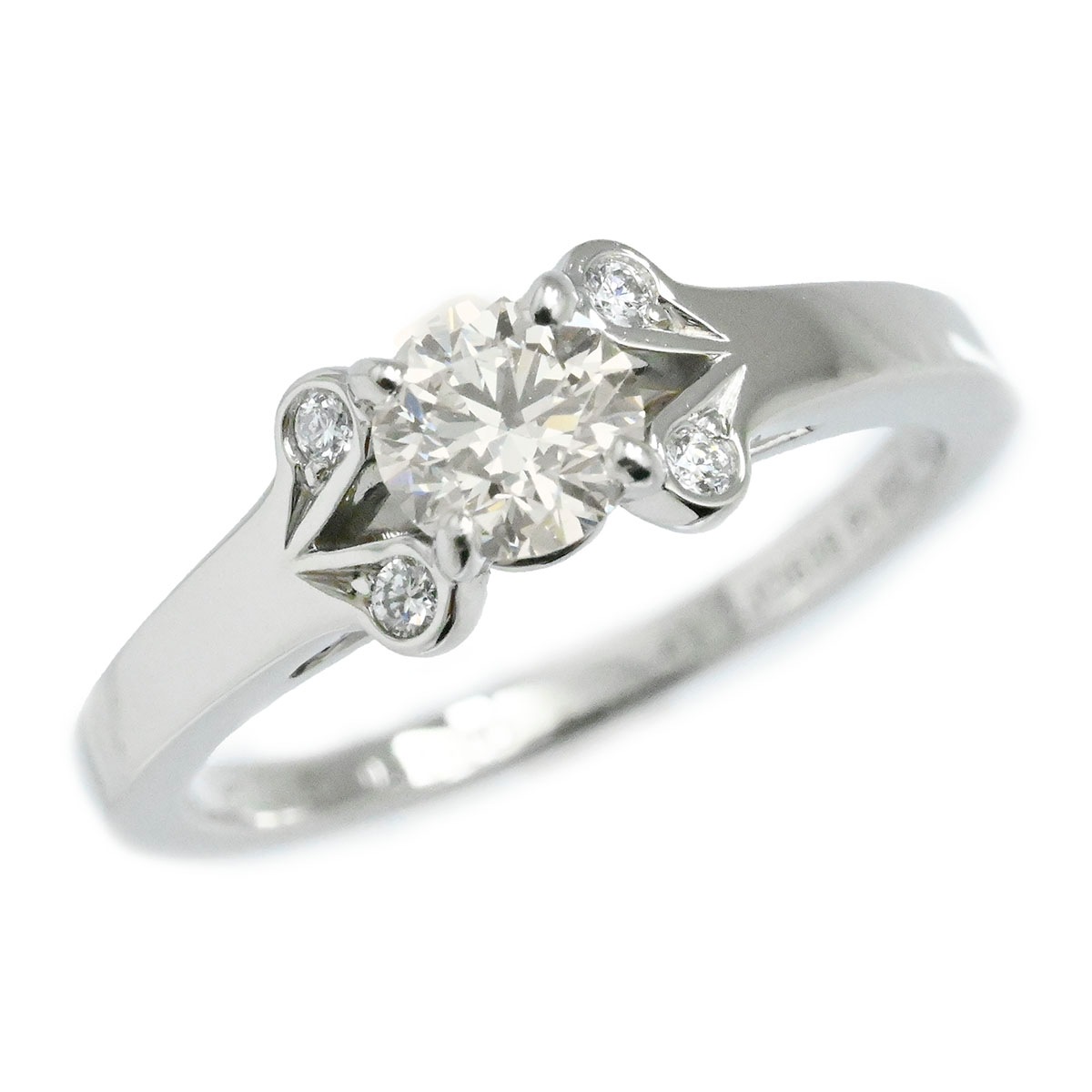 カルティエ CARTIER バレリーナリング Pt950 プラチナ ダイヤ0.36ct サイズ49 レディース  3779