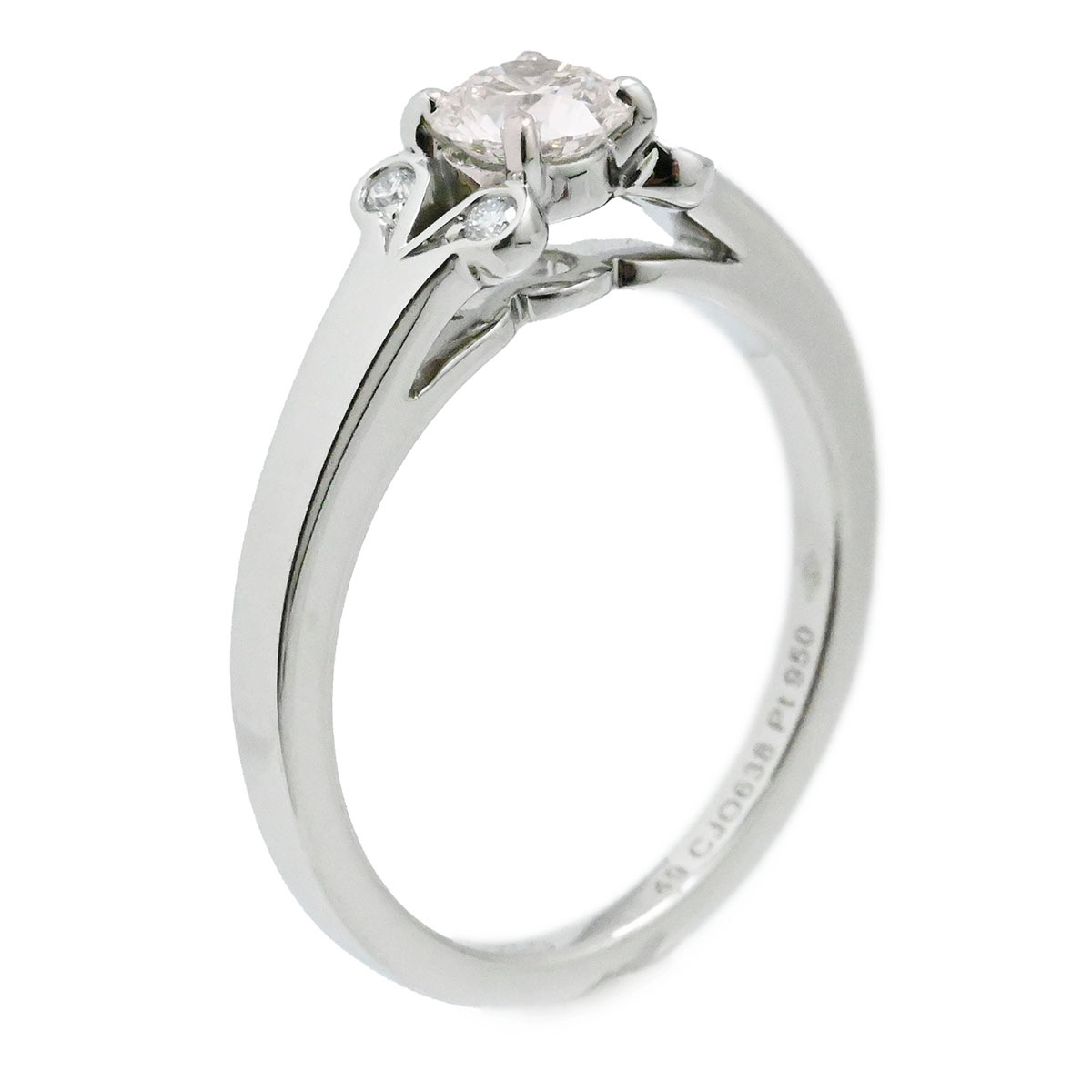 カルティエ CARTIER バレリーナリング Pt950 プラチナ ダイヤ0.36ct サイズ49 レディース  3779