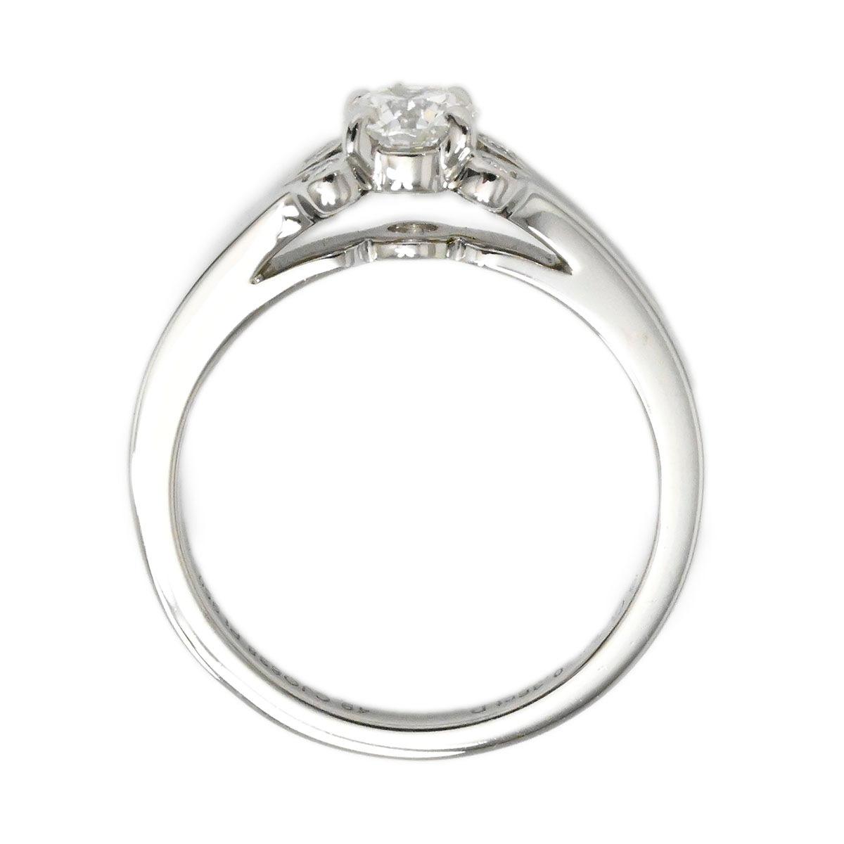 カルティエ CARTIER バレリーナリング Pt950 プラチナ ダイヤ0.36ct サイズ49 レディース  3779
