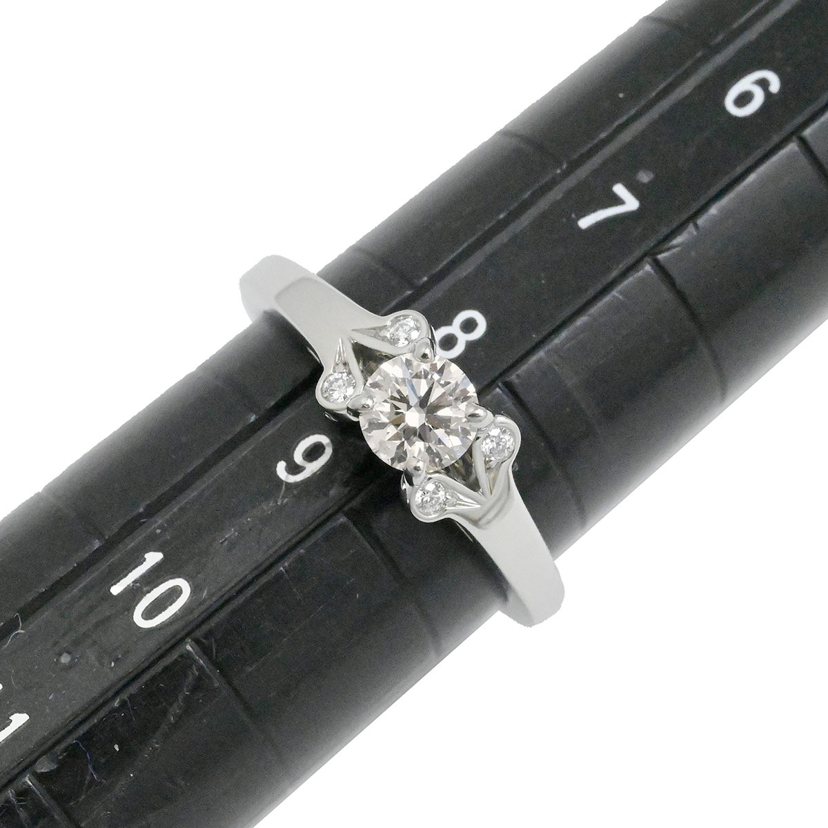 カルティエ CARTIER バレリーナリング Pt950 プラチナ ダイヤ0.36ct サイズ49 レディース  3779