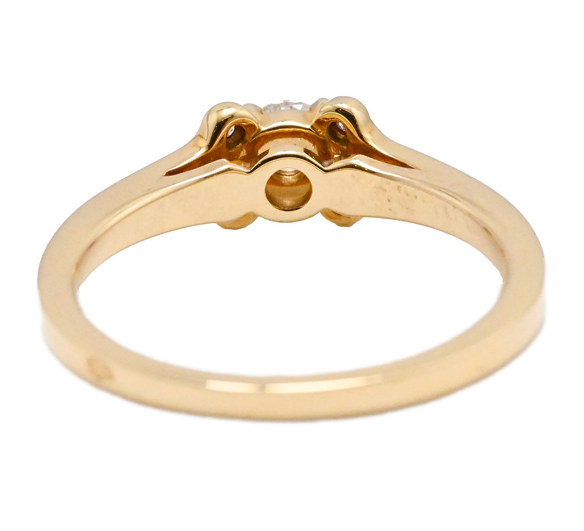 カルティエ CARTIER バレリーナリング 750PG K18PG ピンクゴールド ダイヤ0.19ct サイズ50 レディース  3780