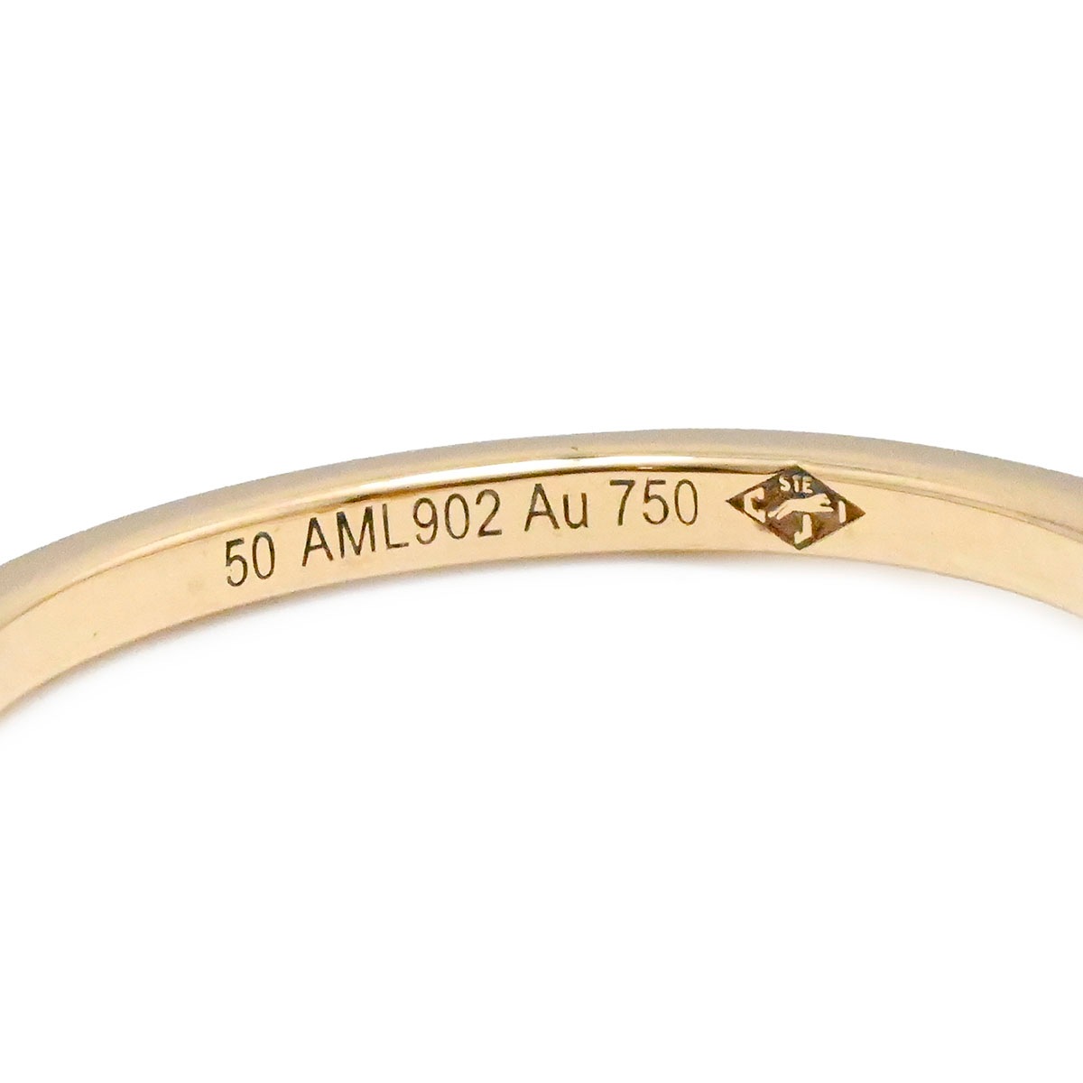 カルティエ CARTIER バレリーナリング 750PG K18PG ピンクゴールド ダイヤ0.19ct サイズ50 レディース  3780