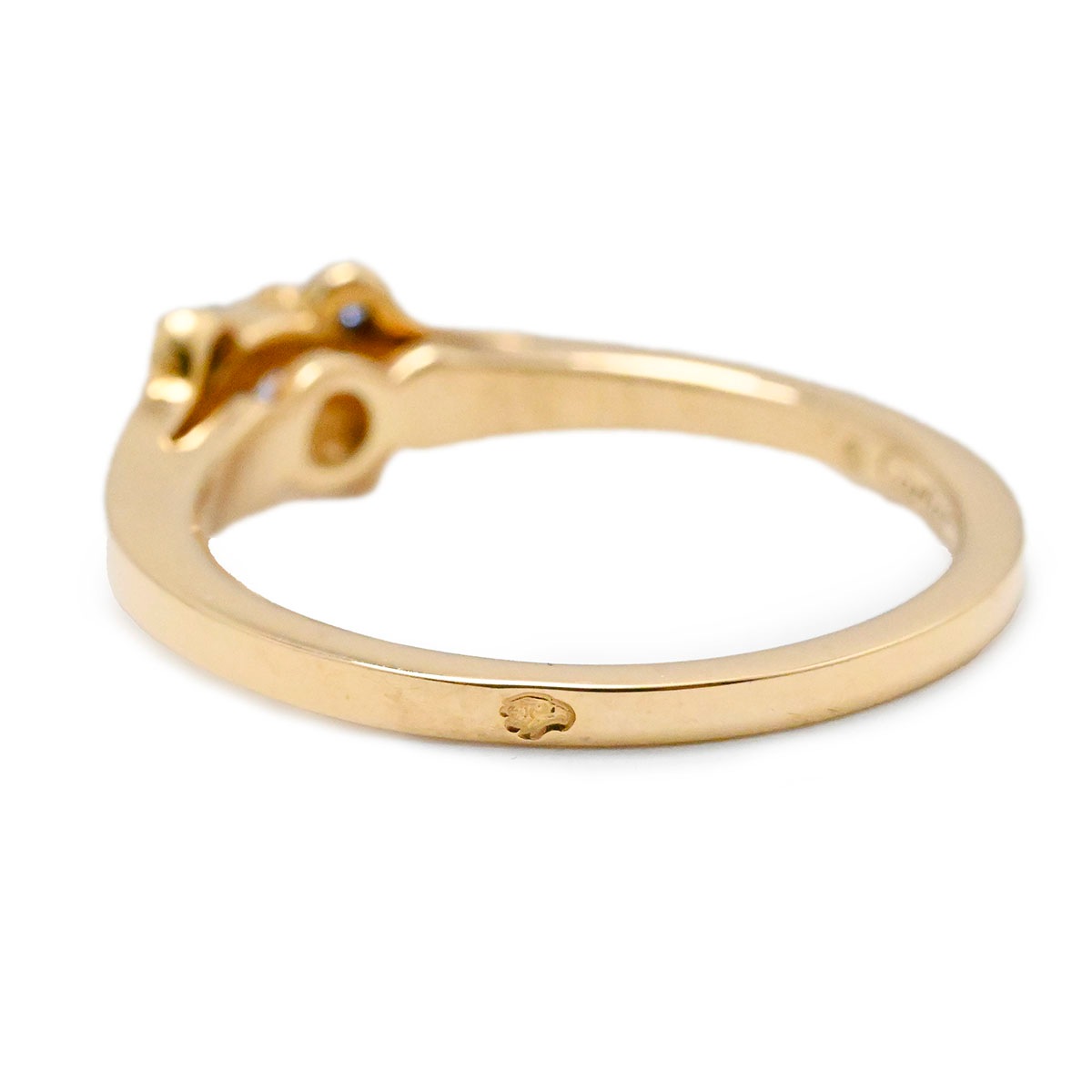 カルティエ CARTIER バレリーナリング 750PG K18PG ピンクゴールド ダイヤ0.19ct サイズ50 レディース  3780
