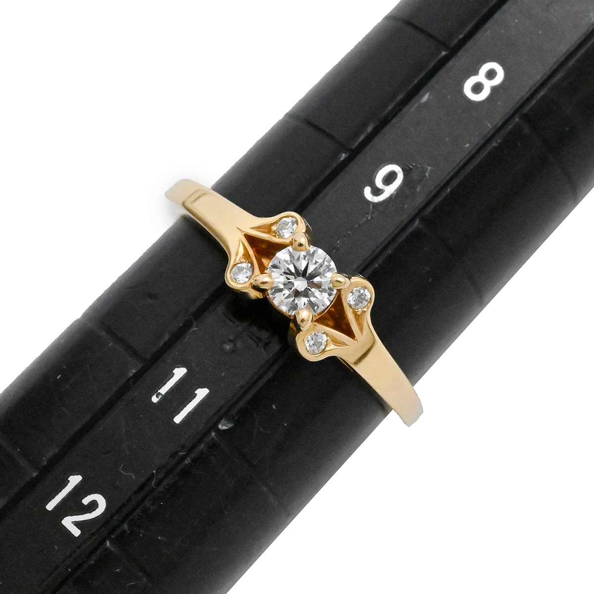カルティエ CARTIER バレリーナリング 750PG K18PG ピンクゴールド ダイヤ0.19ct サイズ50 レディース  3780