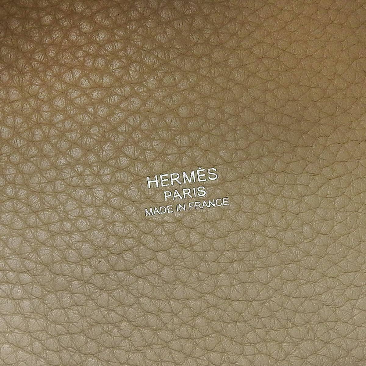 エルメス HERMES ピコタンMM ハンドバッグ トリヨンクレマンス バイカラー オフホワイト×ブルー レディース □M刻印 2009年 4666