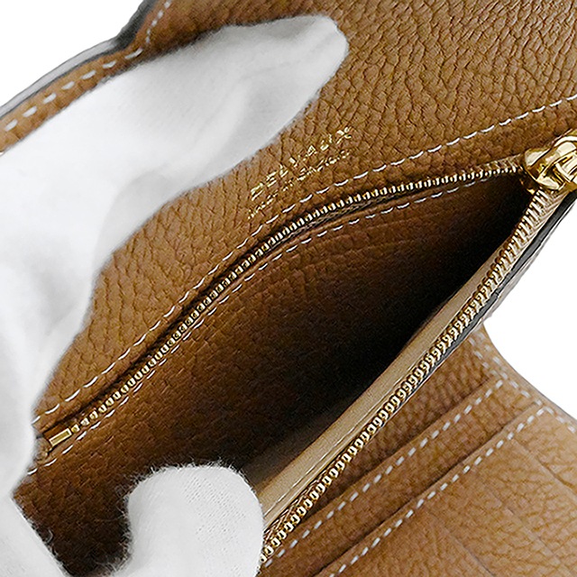 デルウォー DELVAUX タンベート 三つ折り財布 財布 コンパクトウオレット レザー レディース  3989