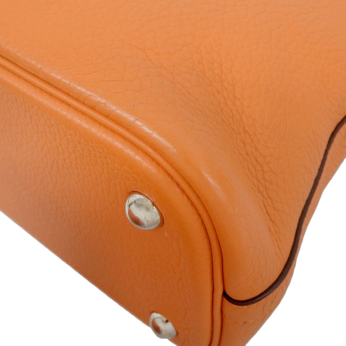 エルメス HERMES ボリード31 ハンドバッグ ショルダーバッグ オレンジ系 レディース □L刻印 2008年 4481