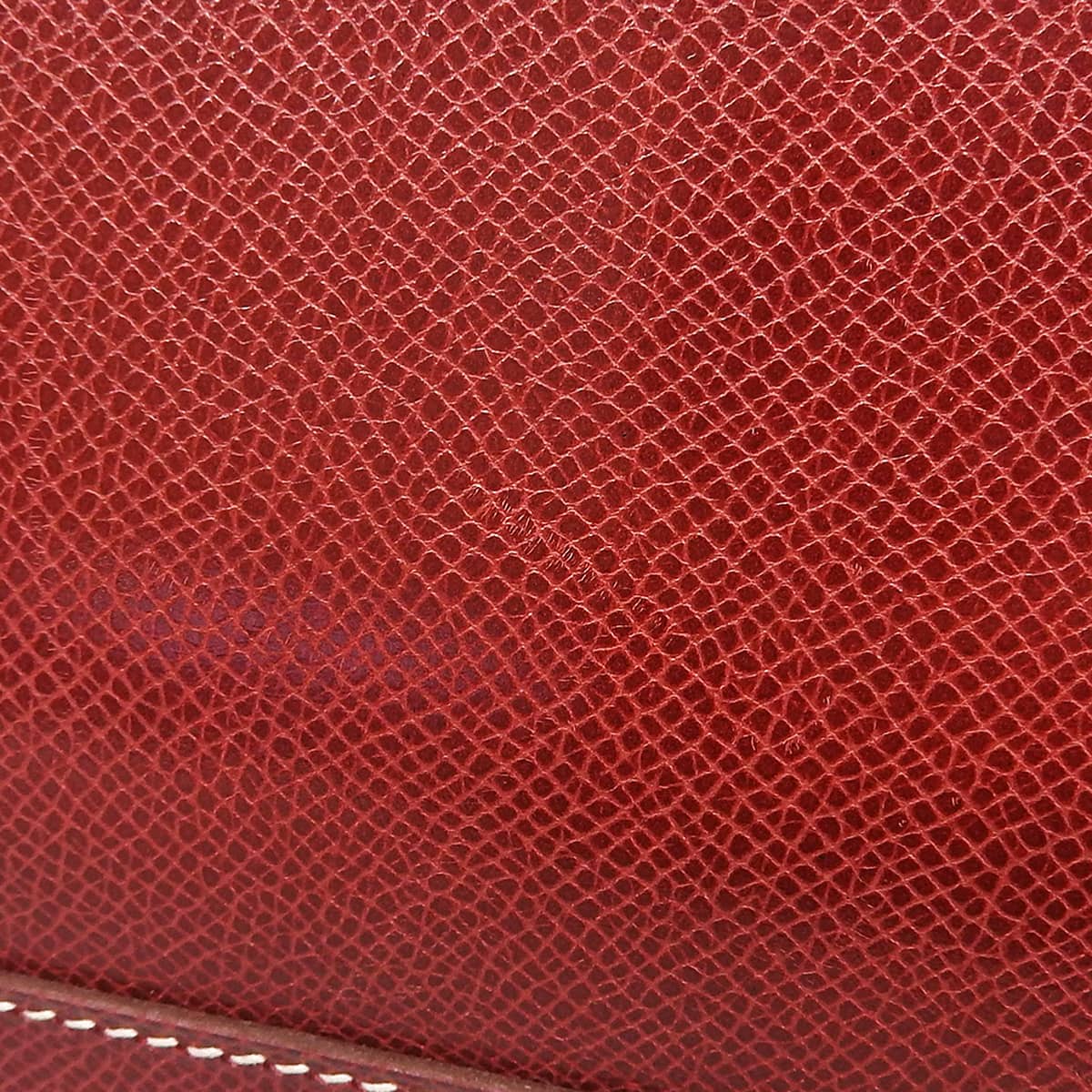 エルメス HERMES トリム31 ワンショルダー ショルダーバッグ リセ レッド シルバー金具 レディース □E刻印 2001年 4667