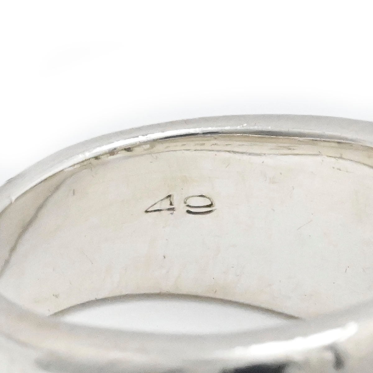 エルメス HERMES SV925 シュロワリング サイズ49 レディース シルバ゛ー  3782