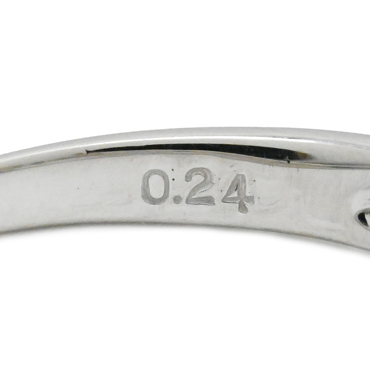 タサキ TASAKI PT900 サファイア0.40ct ダイヤ0.24ct リング サイズ14