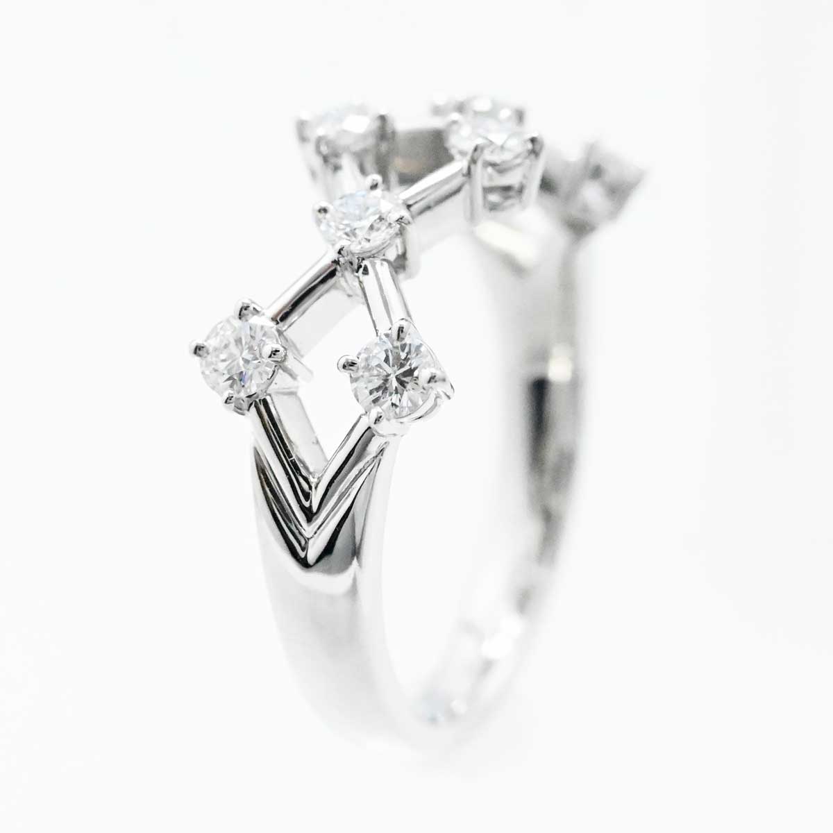 星の砂 HOSHINOSUNA ＰT900 プラチナ ダイヤ 0.48ct 11号 3011