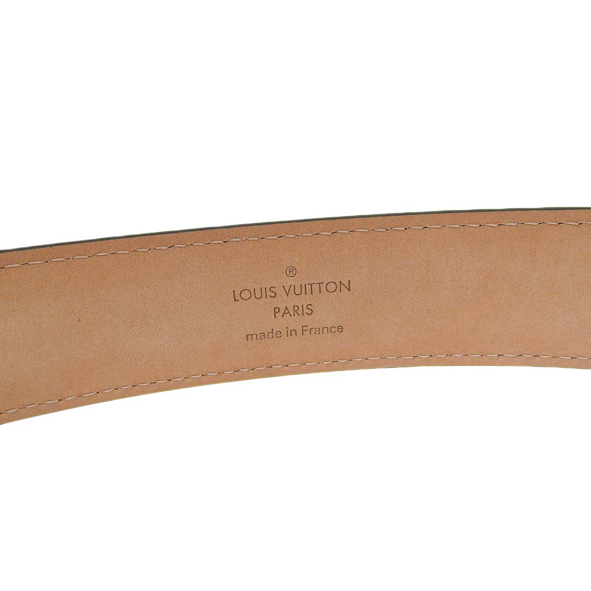 ルイヴィトン LOUIS VUITTON サンチュール エリプス ダミエ エベヌ ダミエキャンバス ゴールド金具 サイズ表記85 レディース M6995 CT1150 4282