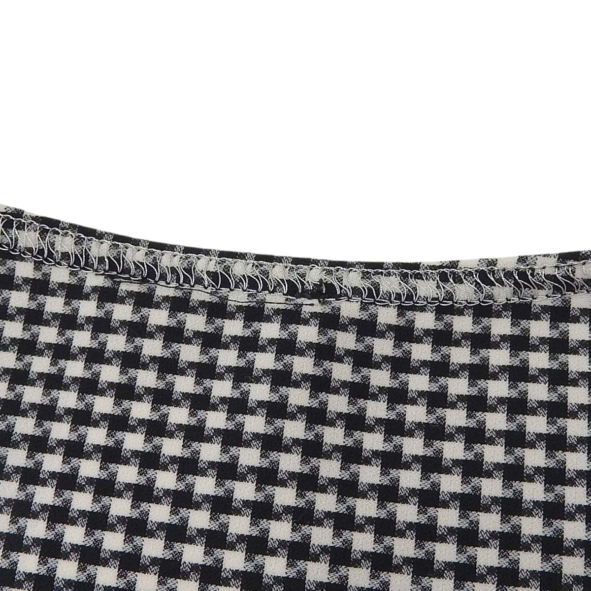 シャネル CHANEL チェック柄 ココマーク ノースリーブ