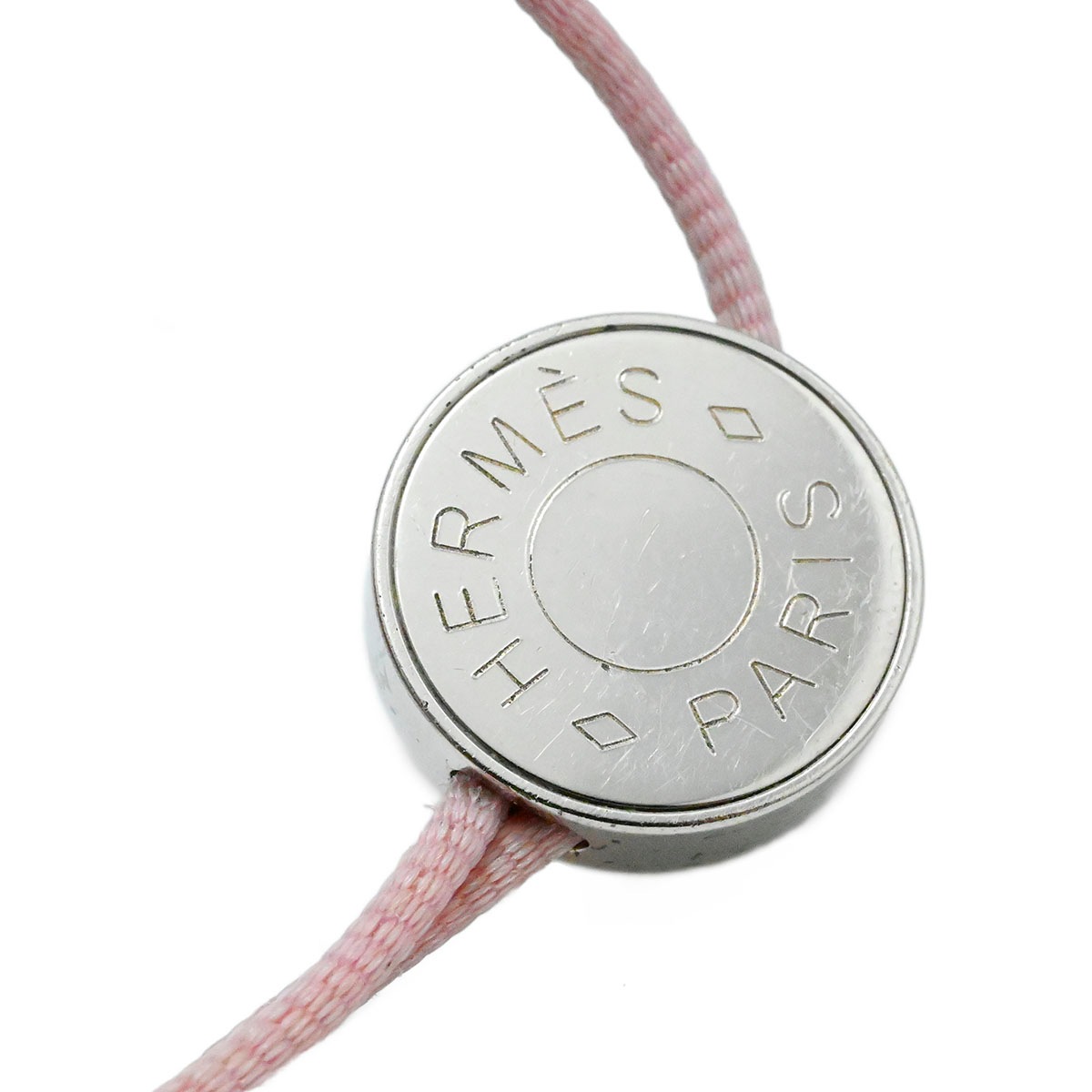 エルメス HERMES セリエ コットン メタルブレスレット レディース  3784