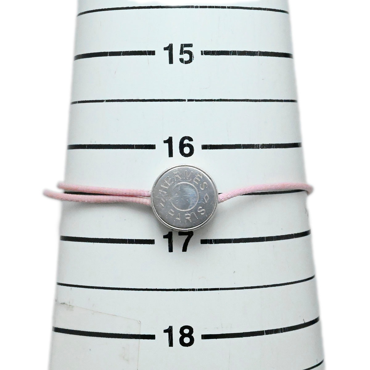 エルメス HERMES セリエ コットン メタルブレスレット レディース  3784