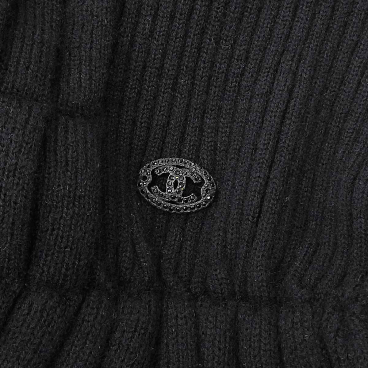 シャネル CHANEL ニット ココマーク ノースリーブ ワンピース プリーツ