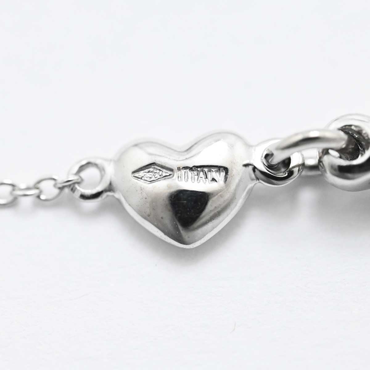 ポンテヴェキオ PONTE VECCHIO  K18WG ホワイトゴールド ブラックダイア0.33ct ダイヤ0.09ct ネックレス レディース アクセサリー  3266