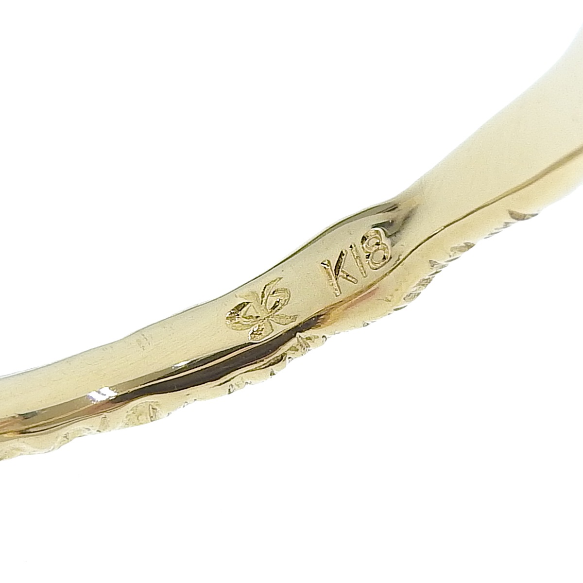 カラッチ KARATI 750YG イエローゴールド ダイヤ0.31ct リング 指輪 14号 レディース メンズ 4364