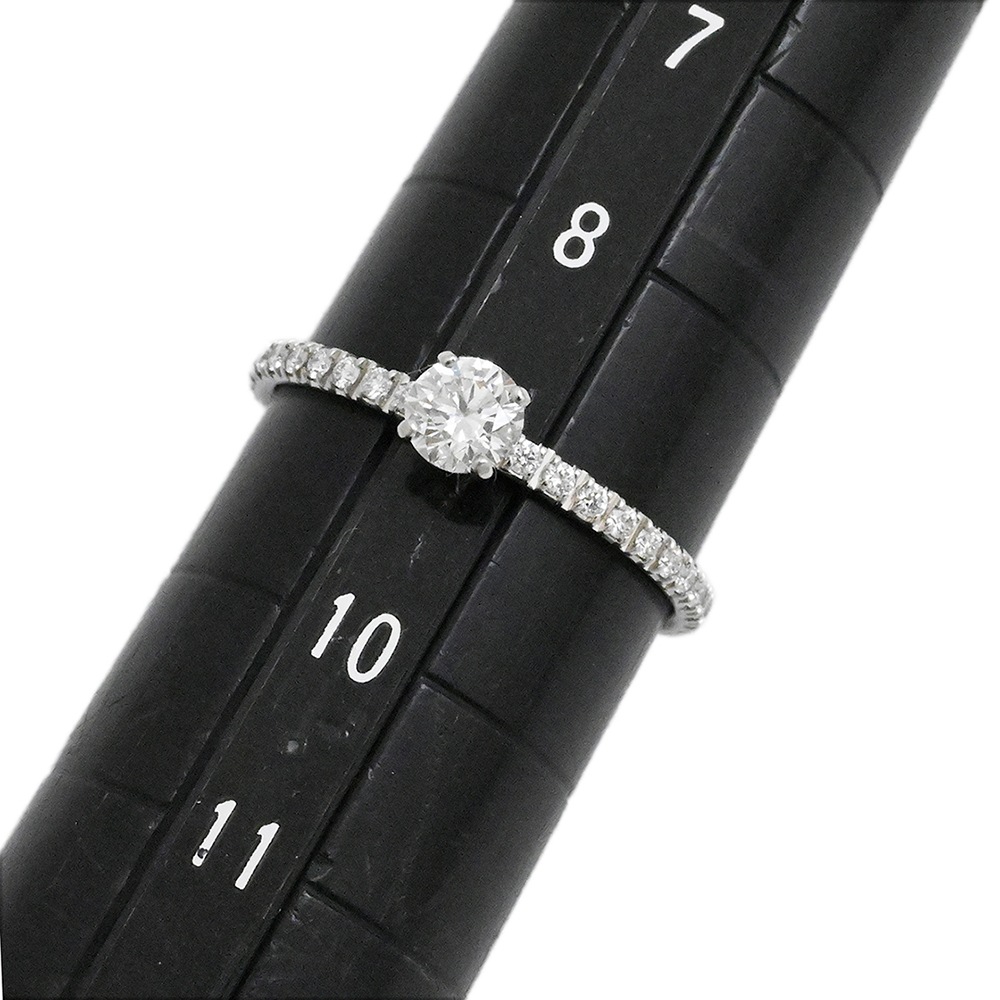 ブシュロン BOUCHERON Pt950 プラチナ ダイヤ0.23ct ミニ ビーラブド リング サイズ49 レディース  3994