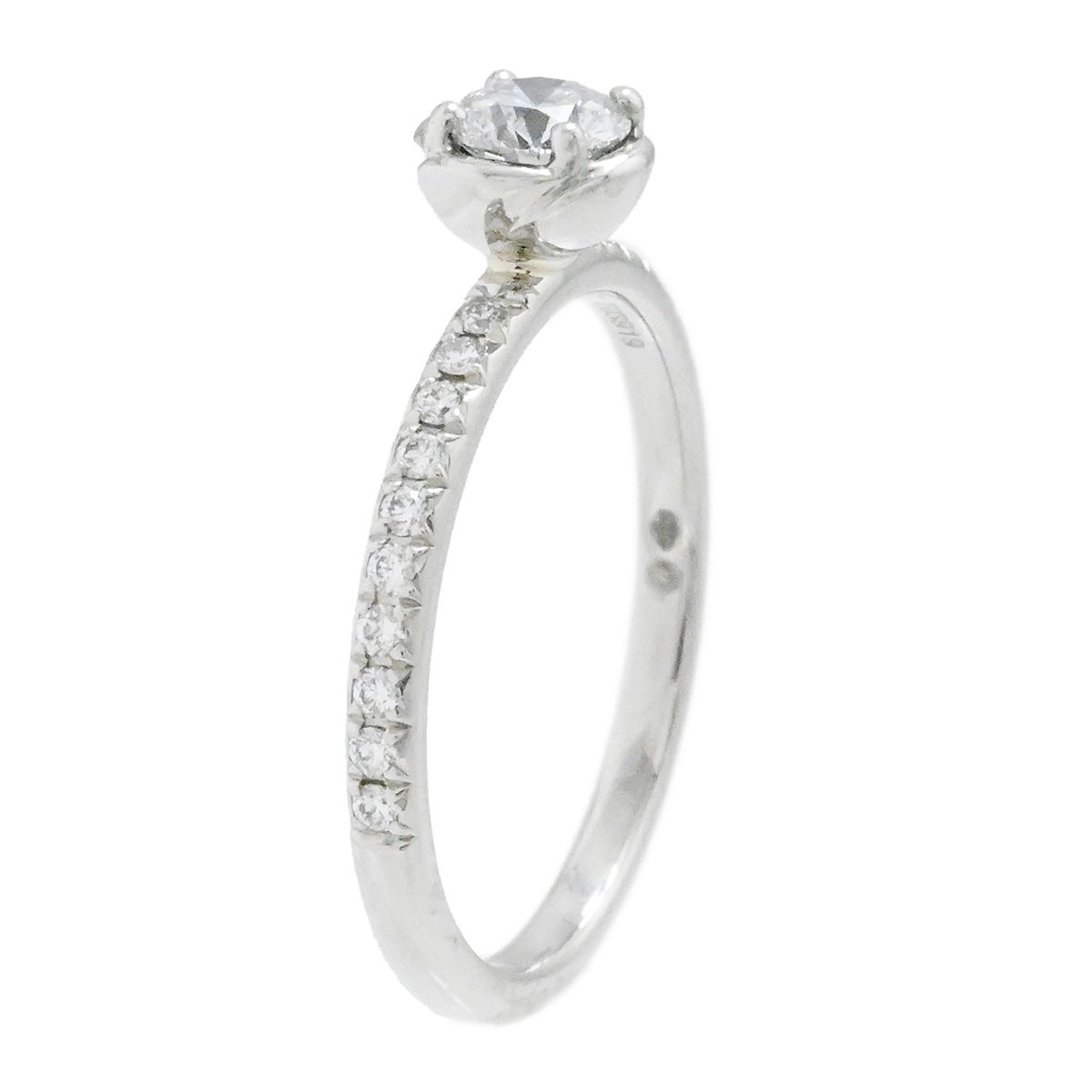 ピアジェ PIAGET PT950 ダイヤ0.33ct ピアジェローズダイヤ 一粒ダイヤモンド サイズ51 レディース  2040