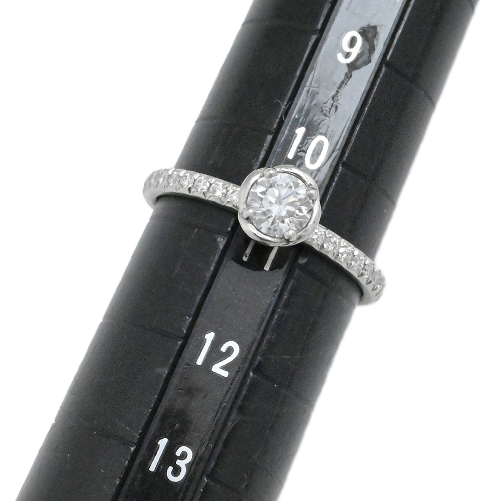 ピアジェ PIAGET PT950 ダイヤ0.33ct ピアジェローズダイヤ 一粒ダイヤモンド サイズ51 レディース  2040