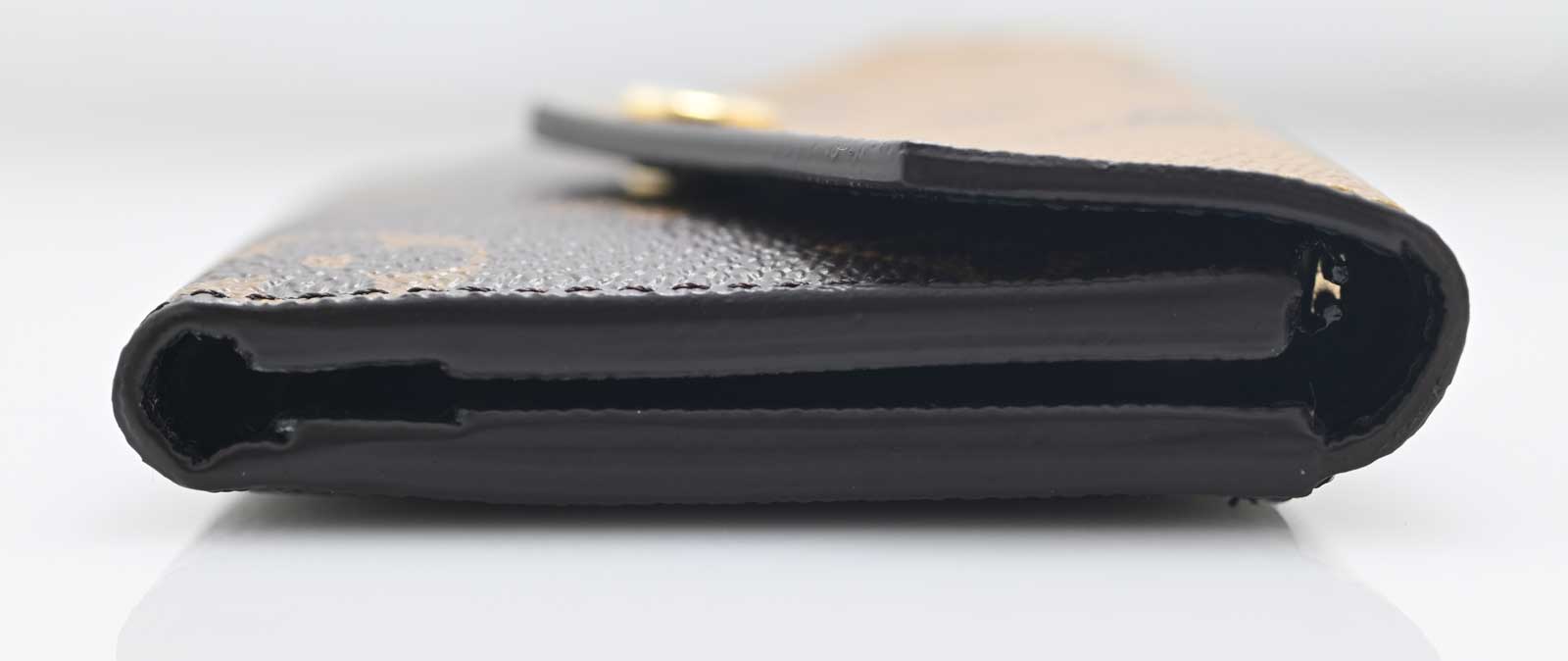 ルイヴィトン Louis Vuitton ポルトフォイユゾエ モノグラム リバース コンパクト財布 ３つ折り 3024