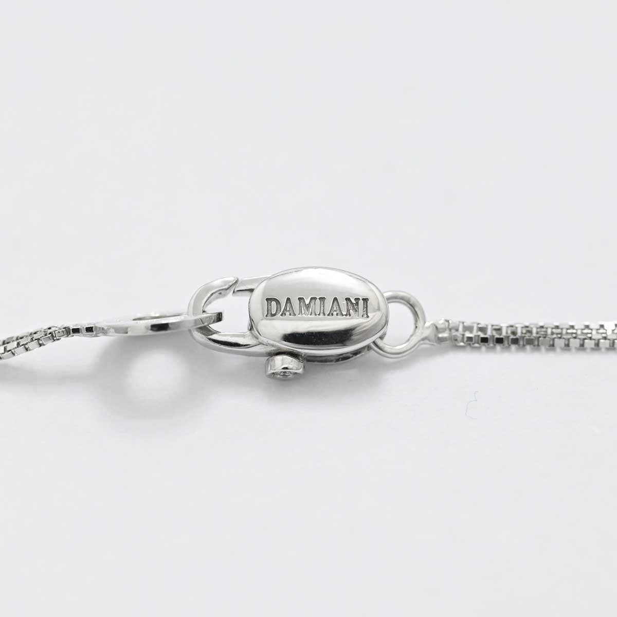ダミアーニDAMIANI 750WG ホワイトゴールド ダイア クロス ネックレス レディース アクセサリー  3267