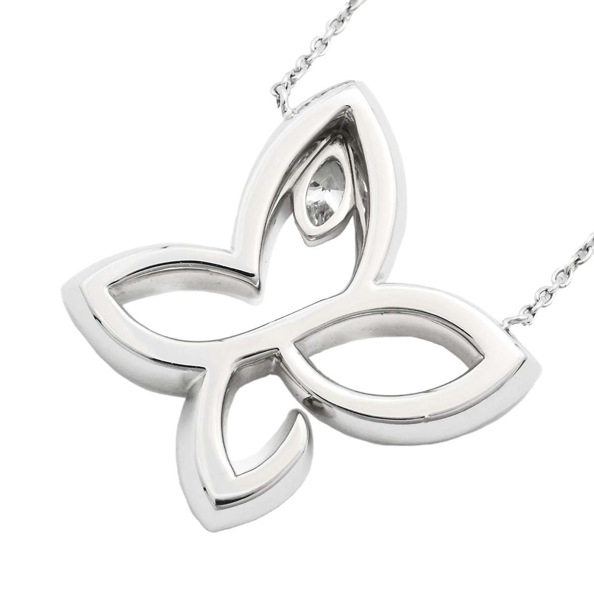 HARRY WINSTON ハリーウィンストン HW PT950 プラチナ インフィニット リリクラスター ダイヤモンド ネックレス レディース  3555