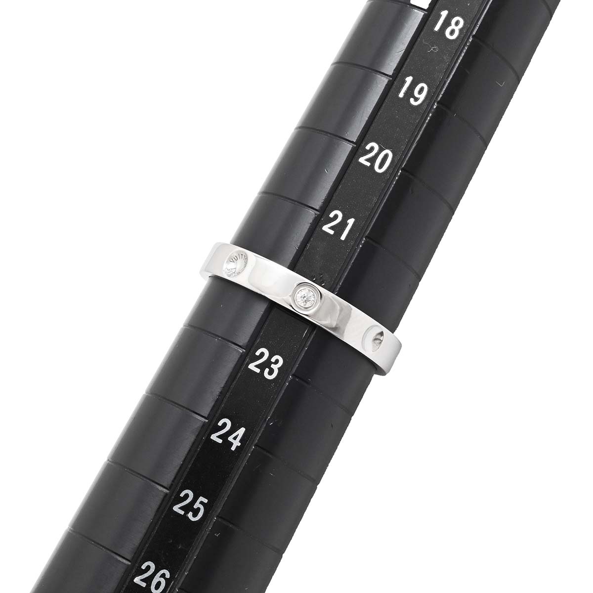 ルイヴィトン LOUIS VUITTON ＰＴ950 プラチナ プテットバーグアンプラントリング ダイヤ1P サイズ63 メンズ レディース  3576