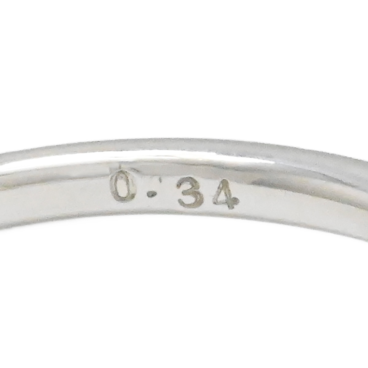 星の砂 HOSHINOSUNA Pt900 プラチナ ダイヤ0.34ct ダイヤモンド リング サイズ 9号 レディース  3995