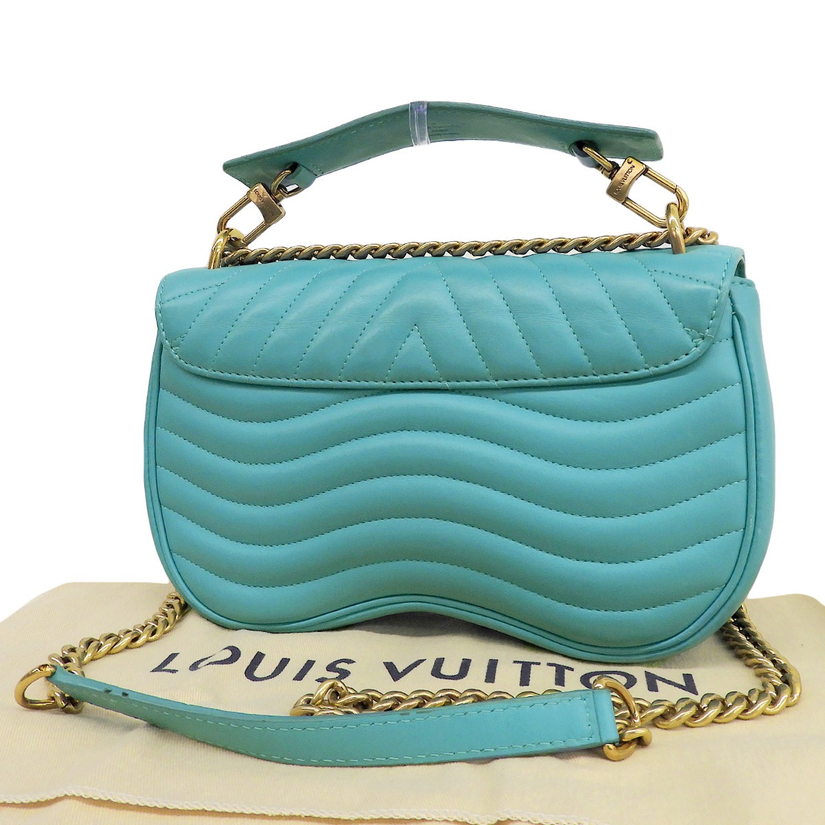 ルイヴィトン LOUIS VUITTON ニューウェーブ チェーンバッグ 2WAY