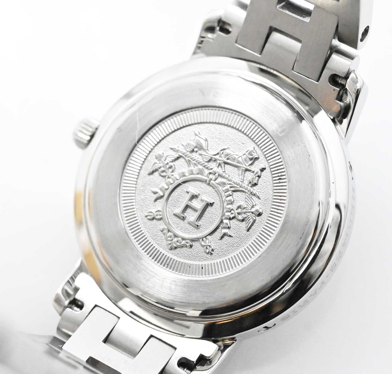エルメス HERMES クリッパー ナクレ CL4.210 レディース