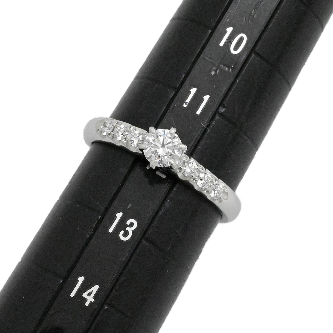 ミキモト MIKIMOTO Pt950 プラチナ ダイヤ0.130ct 0.25ct 一粒ダイヤモンド リング サイズ12号 レディース  3996