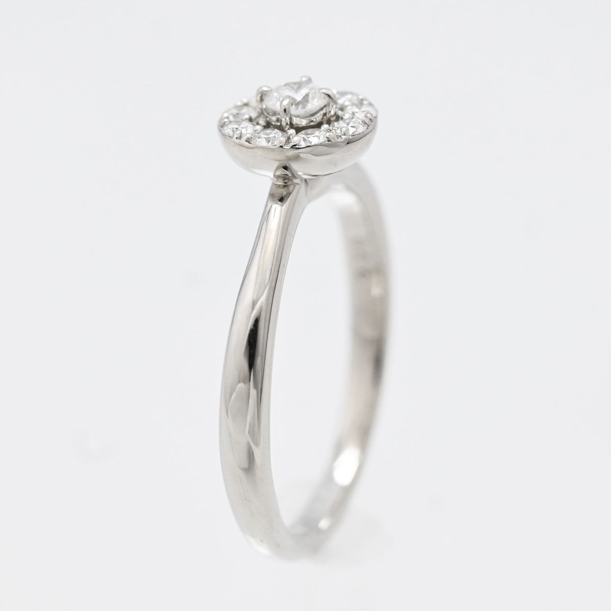 ポンテヴェキオ PONTE VECCHIO プラチナ ダイヤ0.28ct リング 12号 レディース  3497