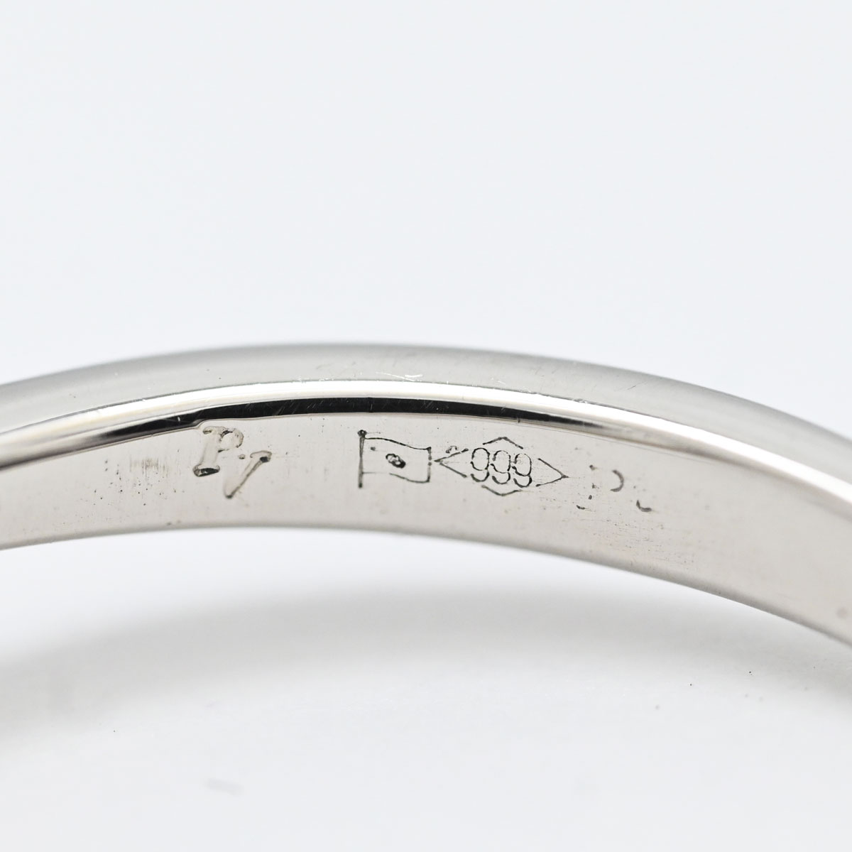 ポンテヴェキオ PONTE VECCHIO プラチナ ダイヤ0.28ct リング 12号 レディース  3497