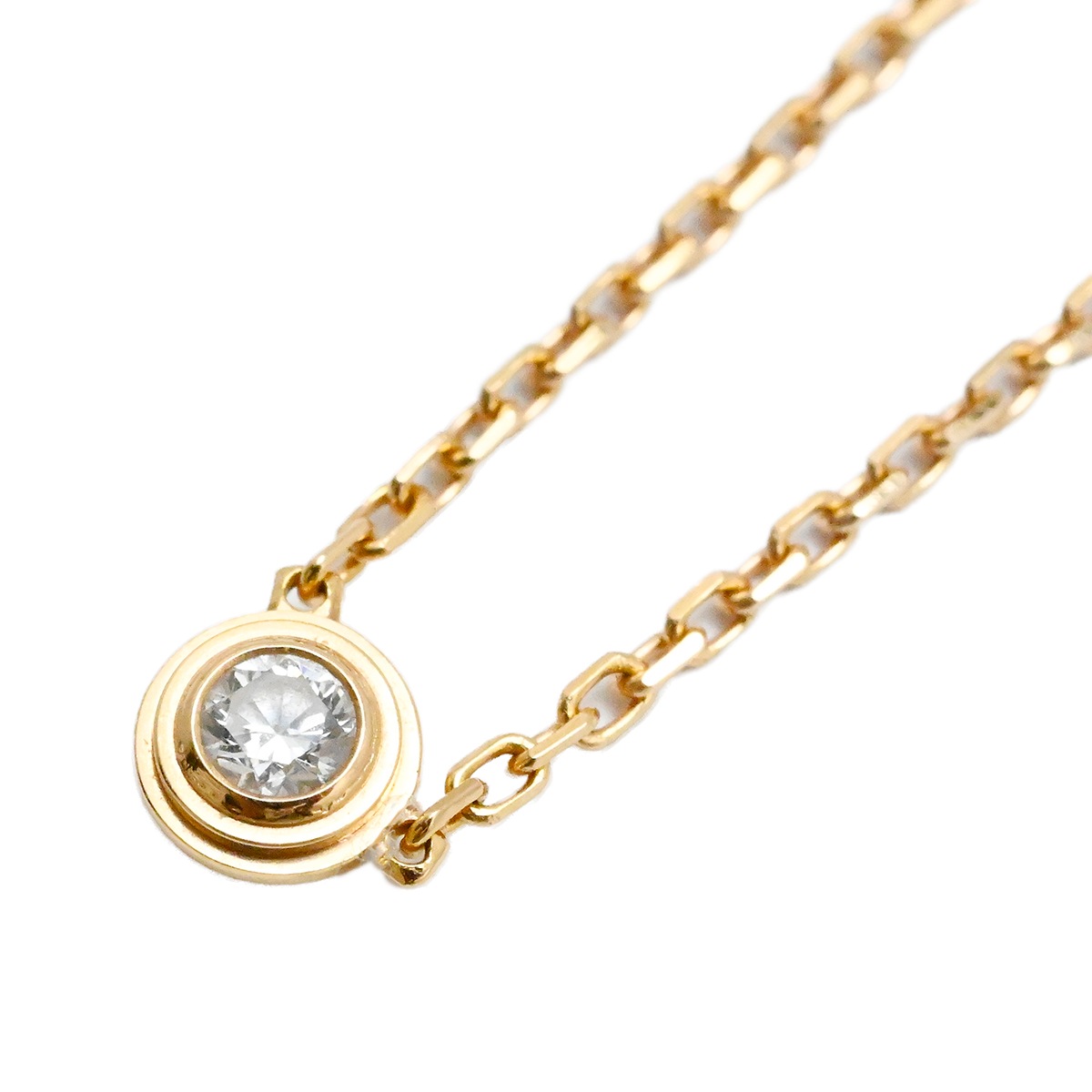 カルティエ CARTIER 750PG ピンクゴールド ダムールネックレス XS レディース  3997