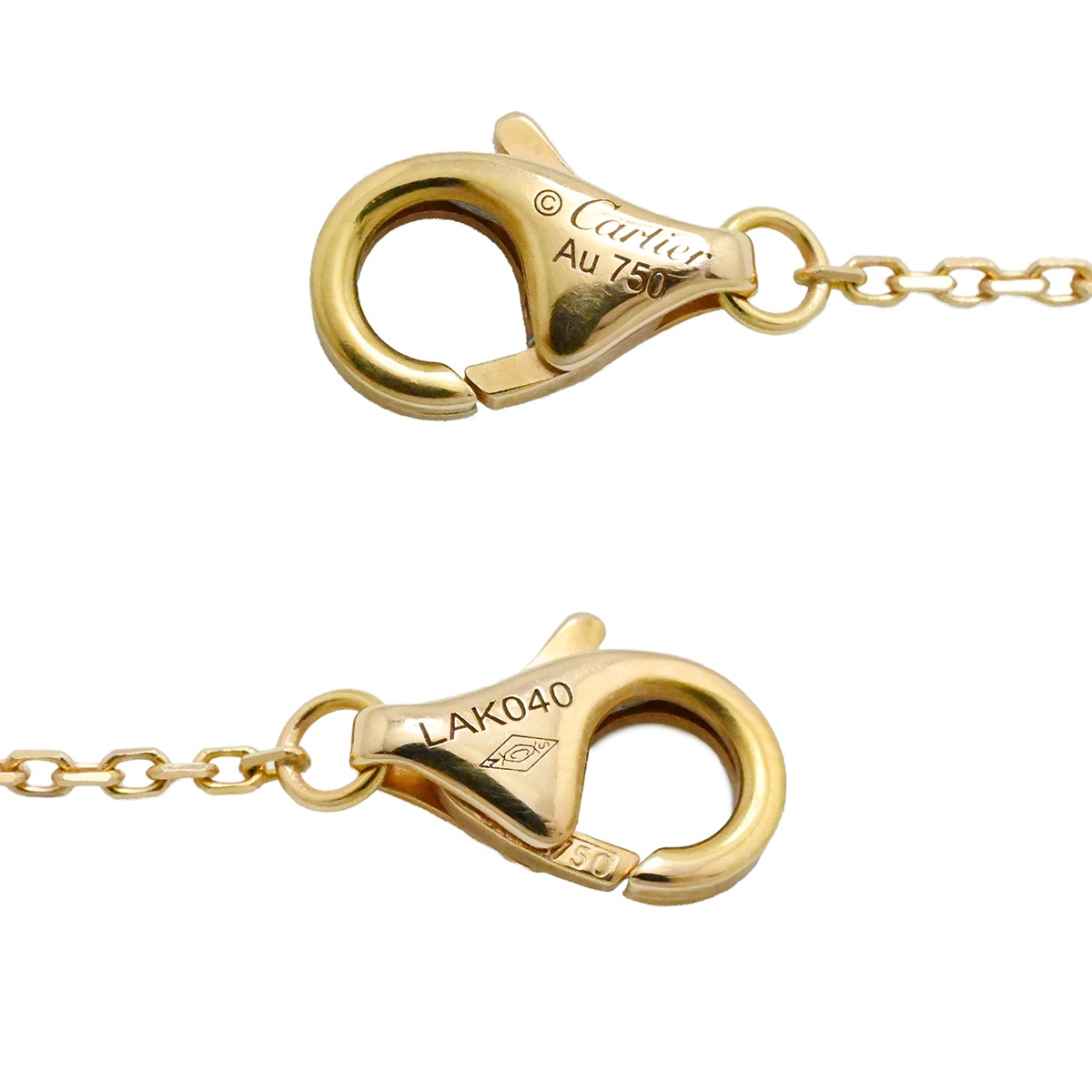 カルティエ CARTIER 750PG ピンクゴールド ダムールネックレス XS レディース  3997