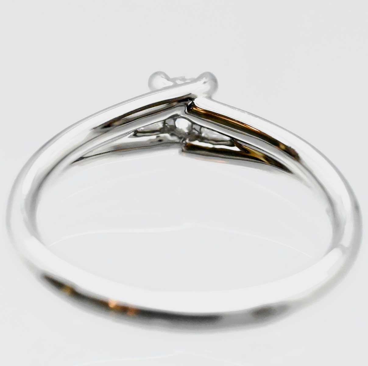 ショーメ CHAUMET リアンソリテール リング ＰT950 プラチナ ダイヤ 49号 レディース 3039