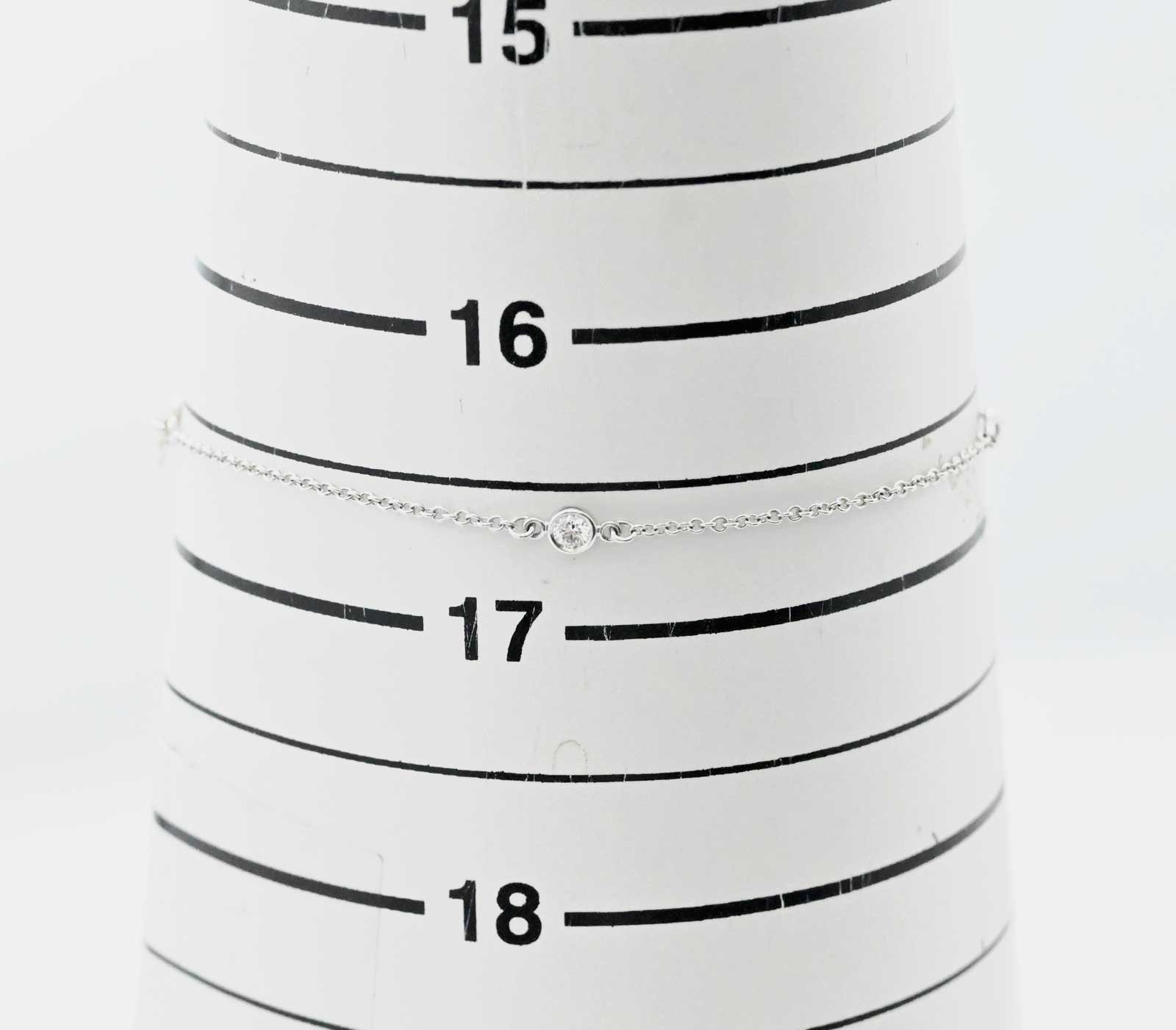 ティファニー TIFFANY & Co. Pt950 ダイア３P バイヤザード ブレスレット レディース アクセサリー  3270