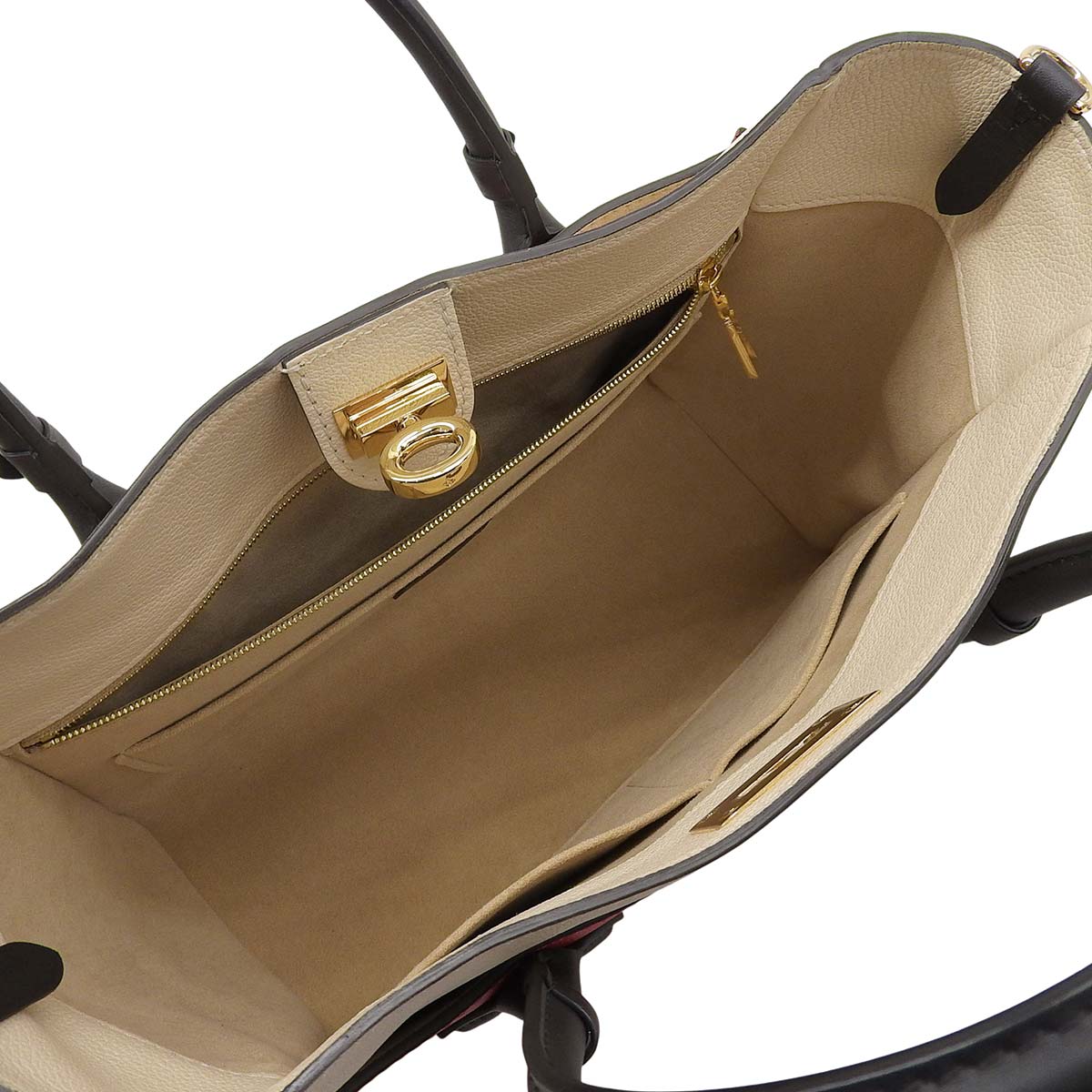 ルイヴィトン LOUIS VUITTON モノグラムオンマイサイドMM 2WAY ななめ掛け カーフレザー ルージュピラット ゴールド金具 レディース M53824 4745