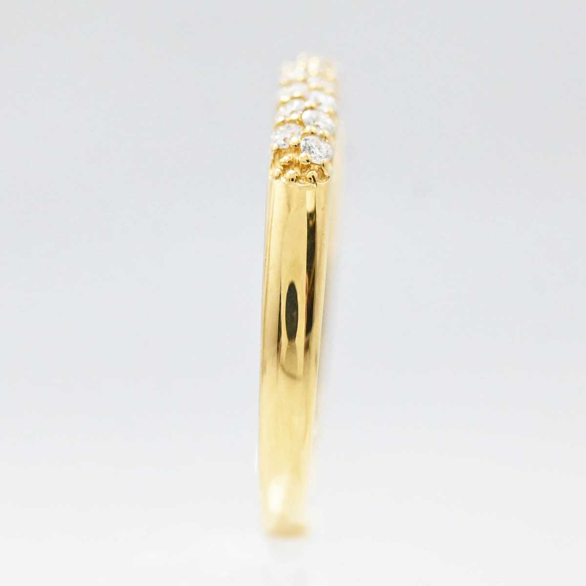 ポンテヴェキオ PONTE VECCHIO K18YG イエローゴールド ダイア0.22ct リング 9号 レディース アクセサリー  3271