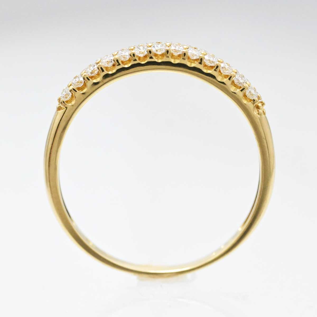 ポンテヴェキオ PONTE VECCHIO K18YG イエローゴールド ダイア0.22ct リング 9号 レディース アクセサリー  3271