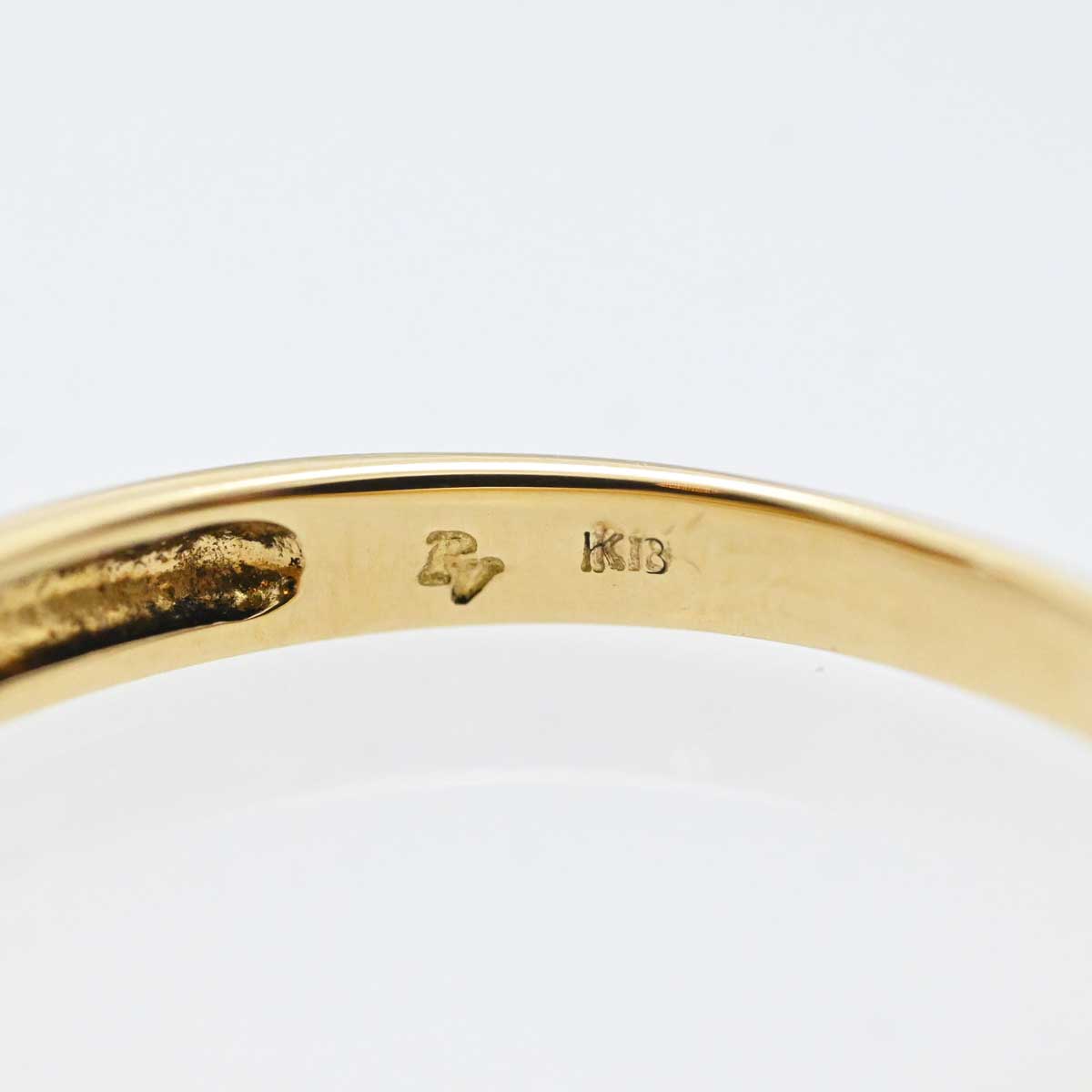 ポンテヴェキオ PONTE VECCHIO K18YG イエローゴールド ダイア0.22ct リング 9号 レディース アクセサリー  3271