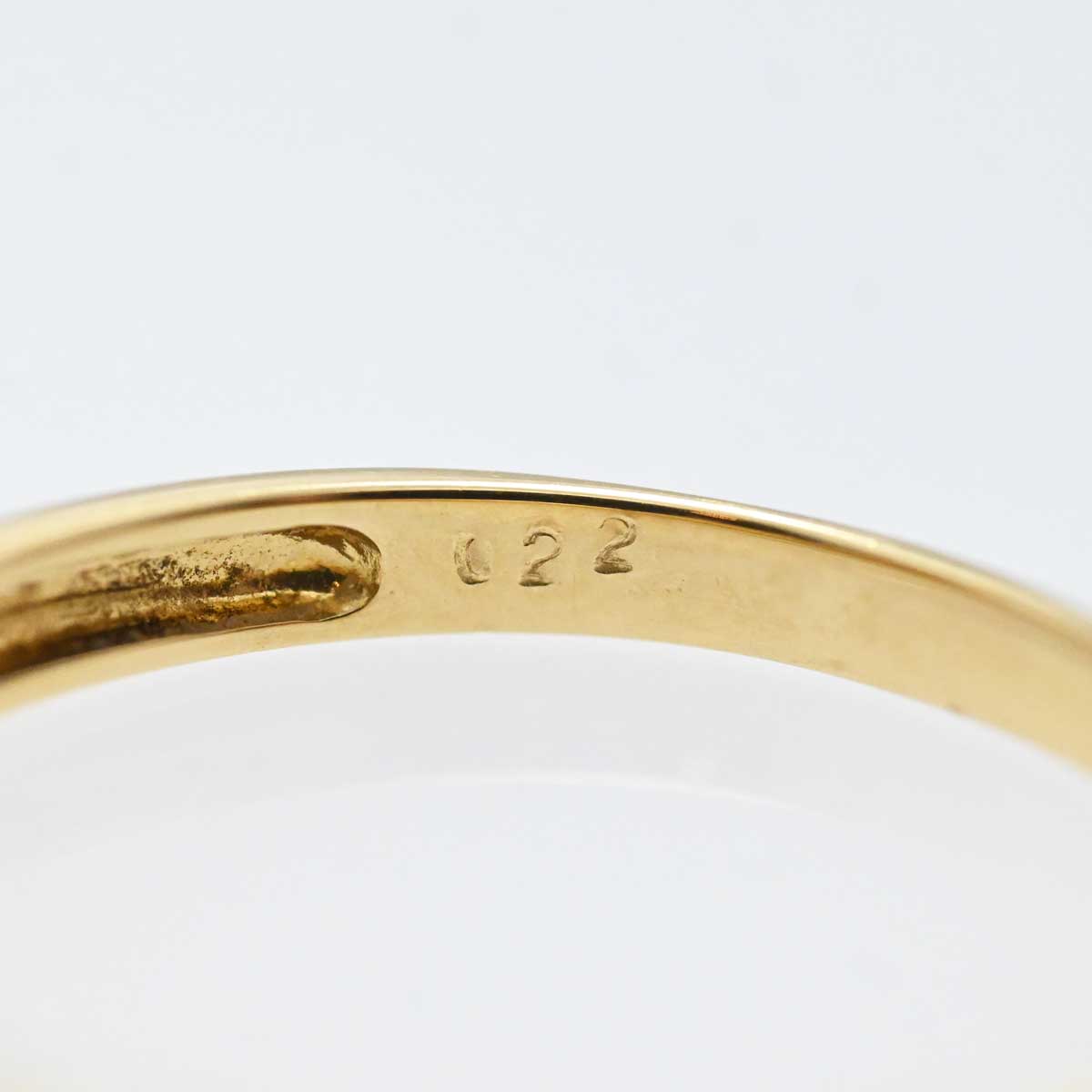 ポンテヴェキオ PONTE VECCHIO K18YG イエローゴールド ダイア0.22ct リング 9号 レディース アクセサリー  3271
