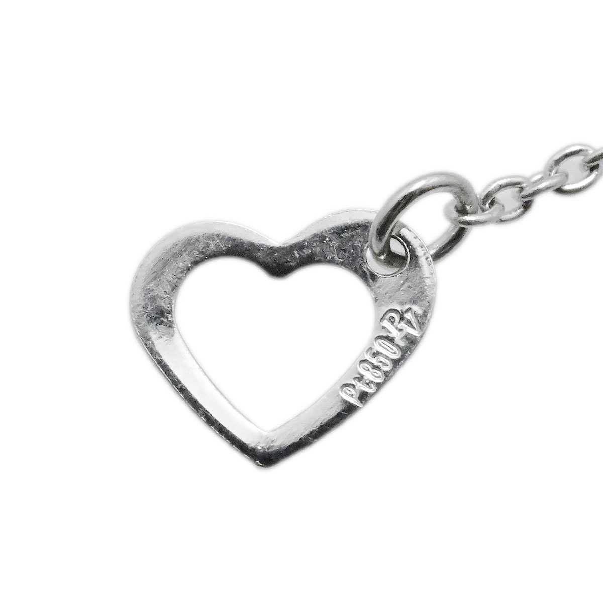 ポンテヴェキオ PONTE VECCHIO PT999 PT850 プラチナ ダイヤ0.190ct ネックレス レディース  3710