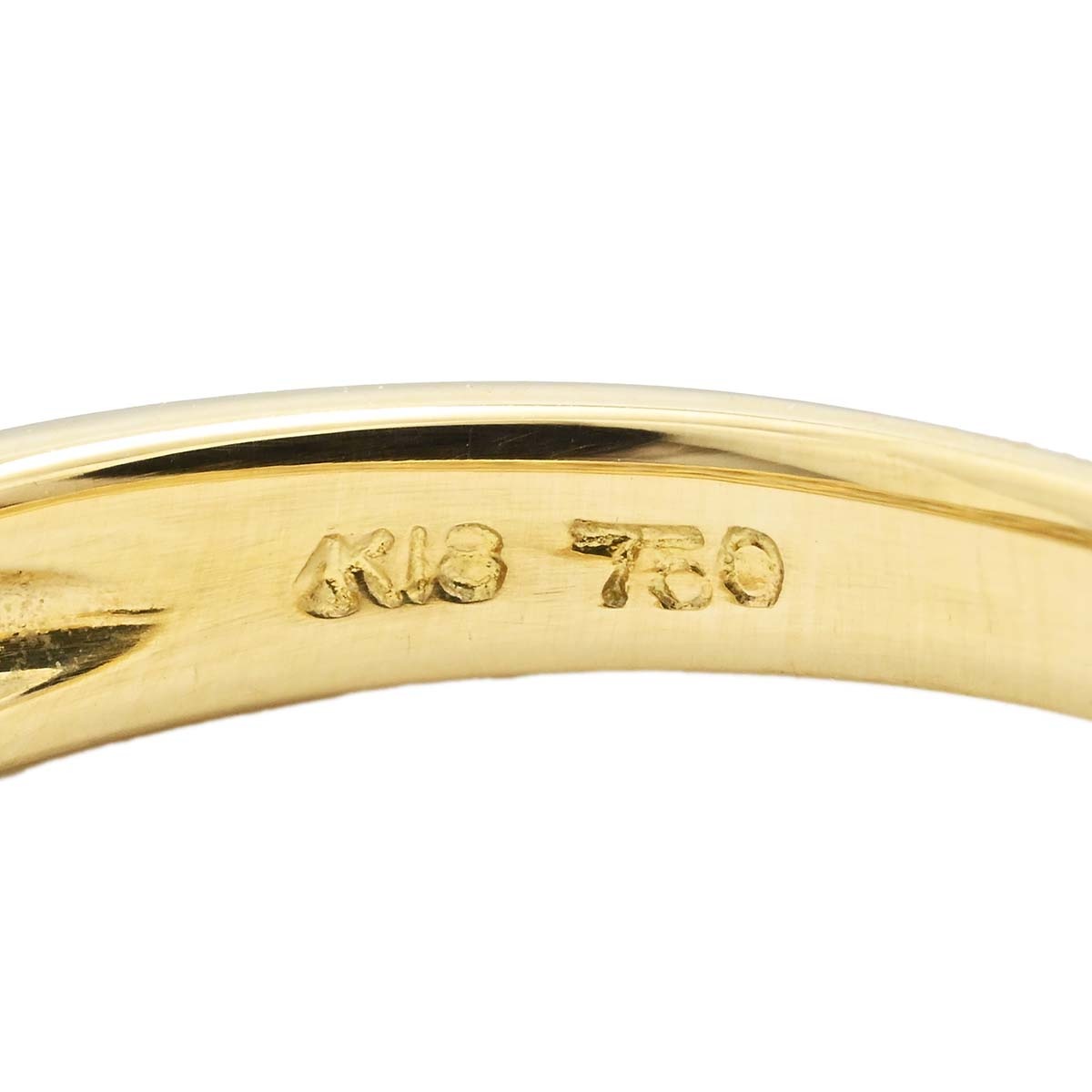 ポンテヴェキオ PONTE VECCHIO K18YG イエローゴールド ダイヤ0.50ct リング 11号 レディース  3581