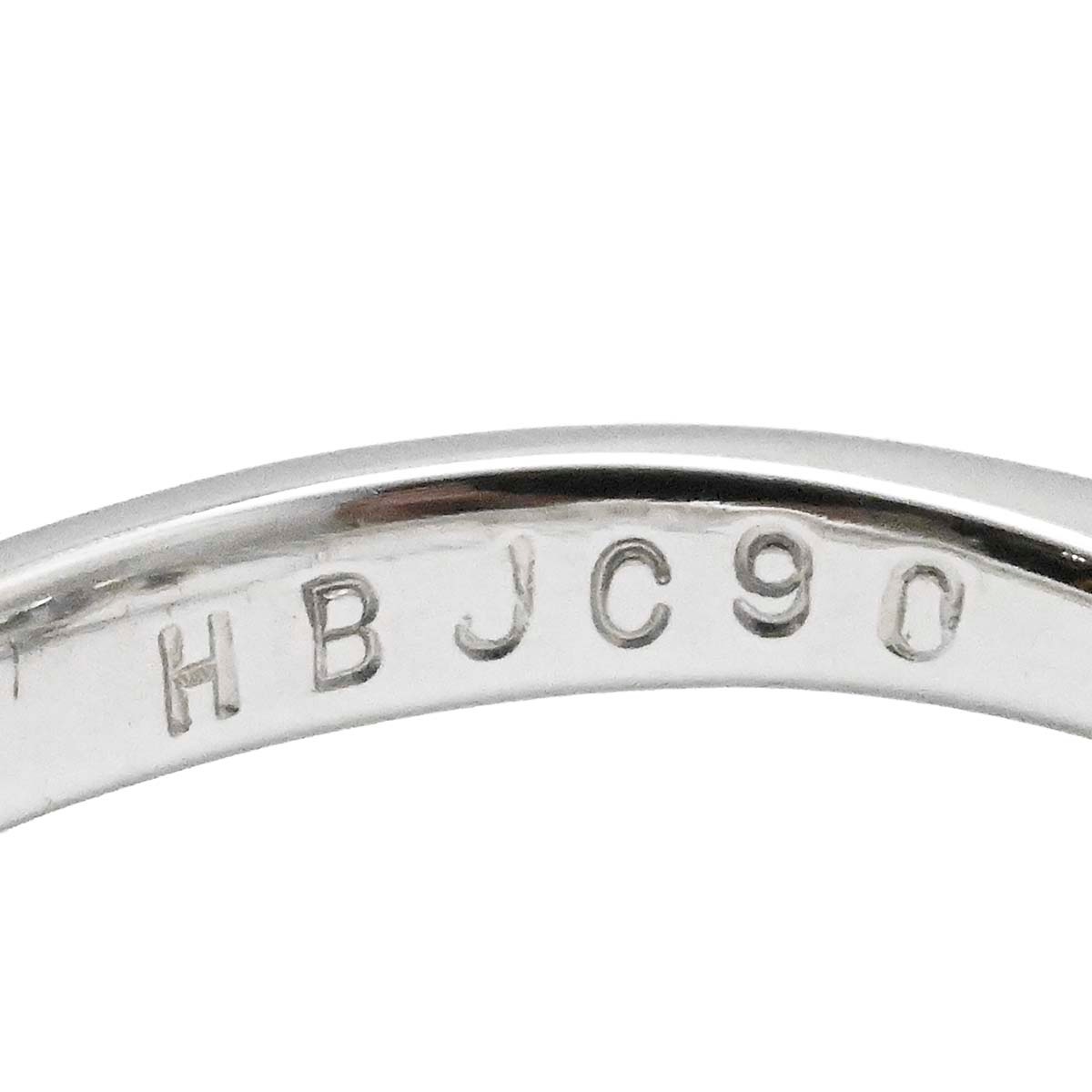 ロイヤルアッシャー ROYAL ASSCHER PT900 プラチナ ダイヤ0.27ct 0.10ct リング 11号 レディース  3711